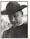 Fr. Thomas Oestereich, one of the monks of Belmont Abbey responsible for assembling a new book collection following the library's destruction in a campus fire in 1900. Source: Baumstein, Blessings in the Years to Come (1997) 