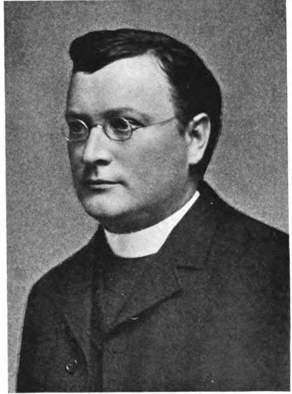 Father Felix Hintermeyer, prior of Belmont Abbey, and proponent of the Grotto's construction. Source: The Catholic Church in the United States of America (New York: Catholic Editing Company, 1914). 