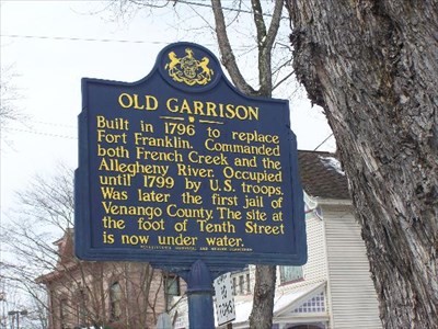 State Marker for the Fort