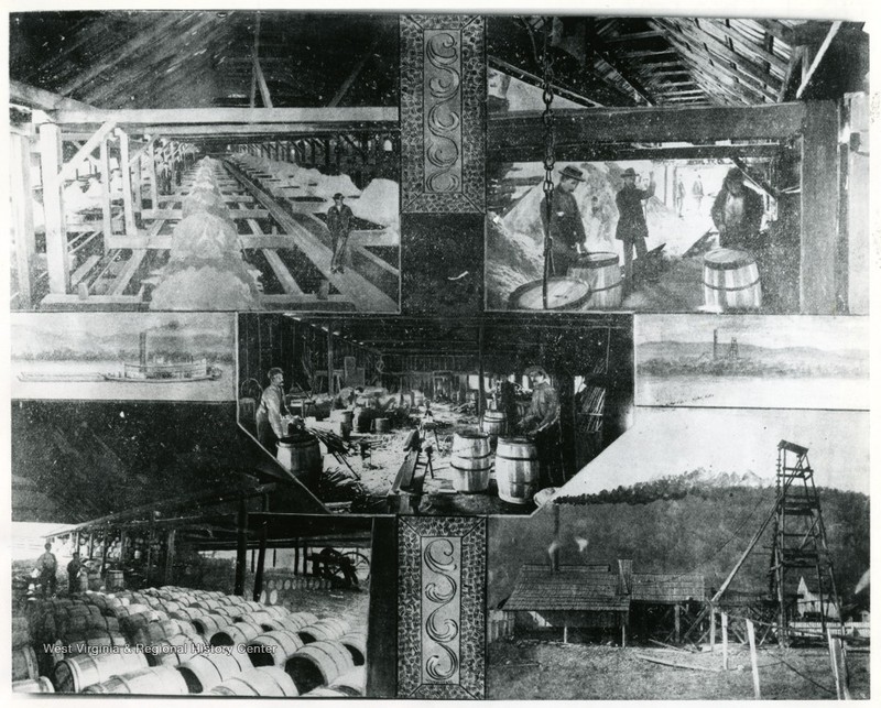 Collage Images of the Salt Industry, pre-1898