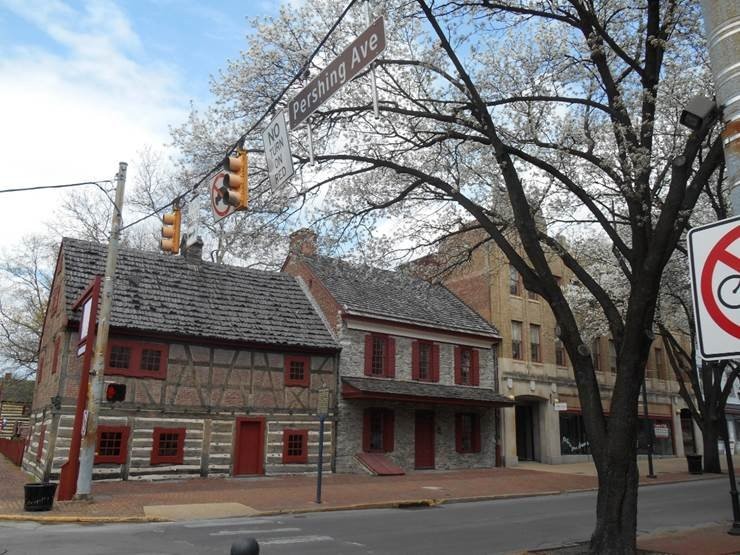 Golden Plough Tavern and General Gates House as they appear today.