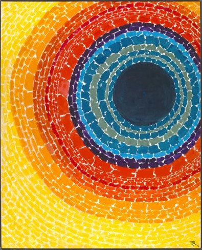 Alma Thomas, The Eclipse, 1970. 