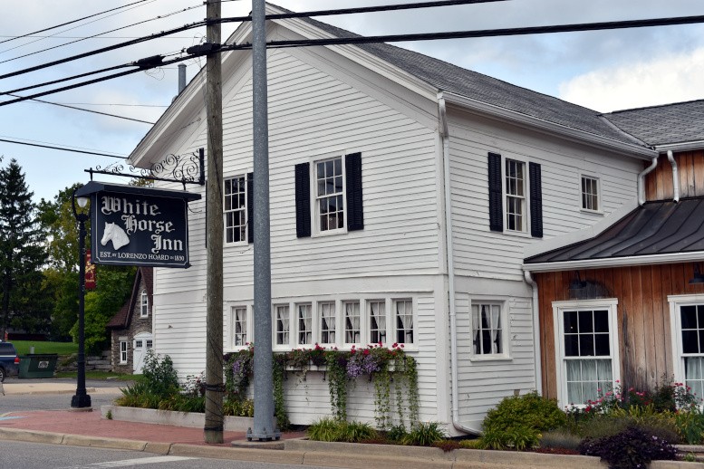 White Horse Inn, south and east elevations, 2020