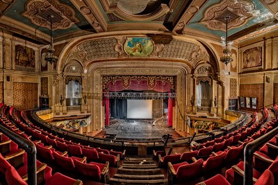 The theatre's interior