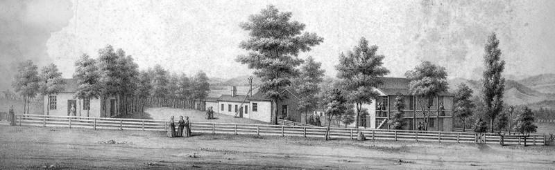 Fayetteville Female Seminary circa 1852