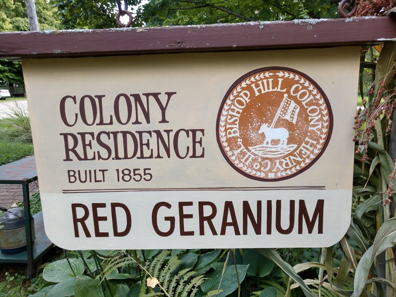 Colony Residence Sign