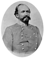 General John Hunt Morgan who lead the Confederate soldiers.