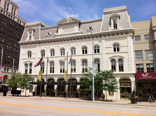 The Victoria Theatre, where actor Fredric March got his start as one of the "Wright Players" from 1927 to 1930.