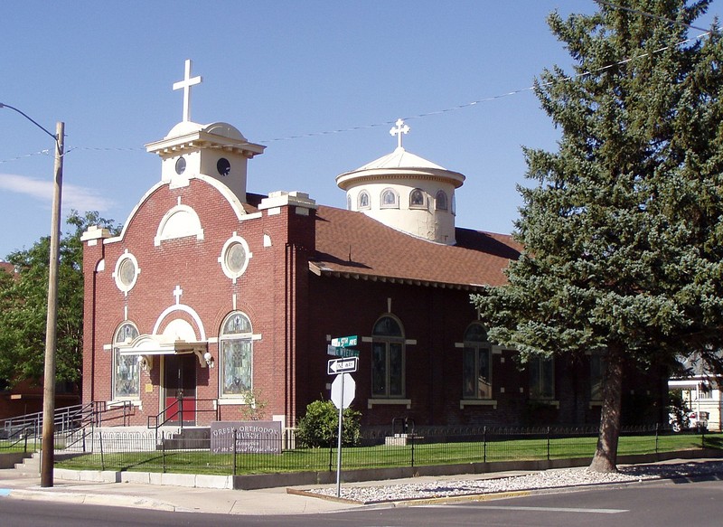 Assumption of the Blessed Virgin Mary Greek Orthodox Church was built in 1915.