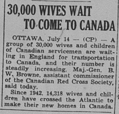 News spread that the wives and children were on their way in increasing numbers