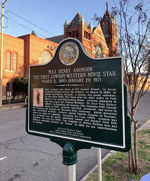 This historical marker was dedicated in 2016 as part of the Jewish American Society for Historic Preservation's efforts to commemorate the lives and history of Jewish Americans. 