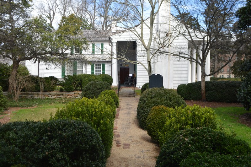 View of Fort Hill from the Office