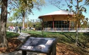 Fort Defiance today. The building pictured is the current Interpretive Center that opened in 2011, just in time for the 150 Year anniversary of the Civil War.