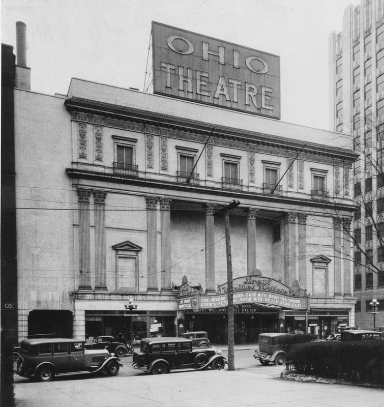 The Ohio Theatre in the 1930s.