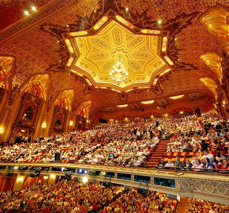 Inside the Ohio Theatre.