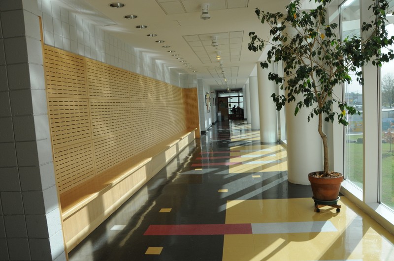 Hallway in Henson Hall