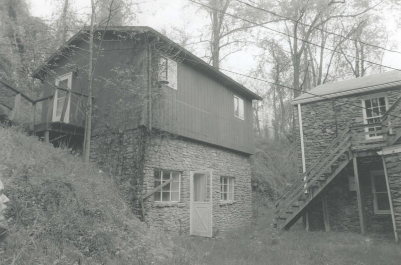 The Milk House which stands behind the apartment building