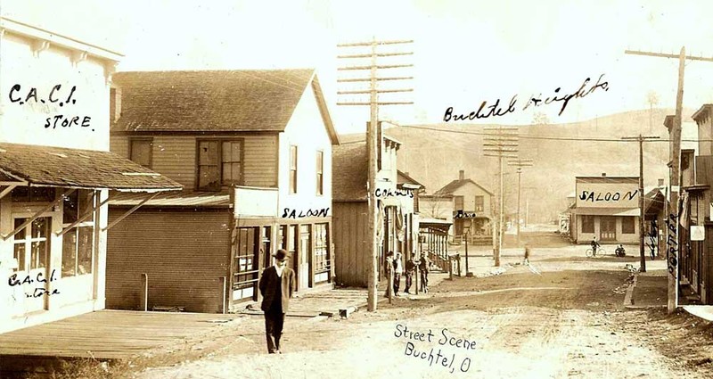 Buchtel Street Scene 