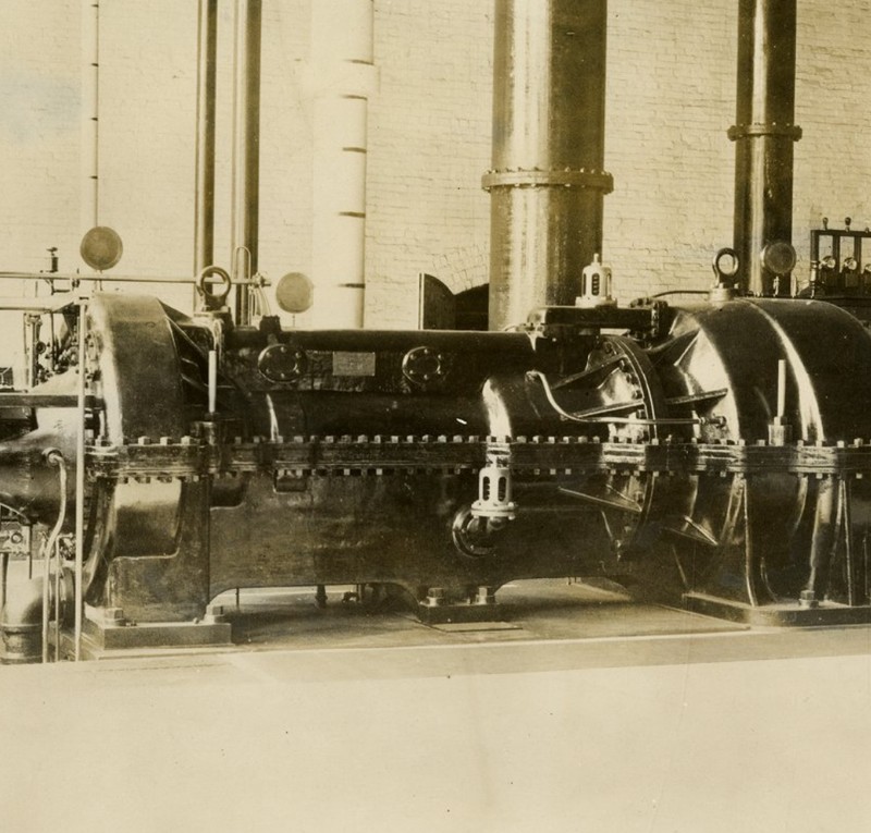 A Photo of the Famous Turbine "Mary Ann" circa 1900, Sourced from UConn Archives