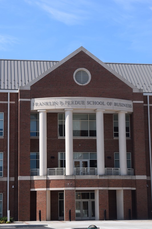 Perdue Hall, Museum Entrance, 2016