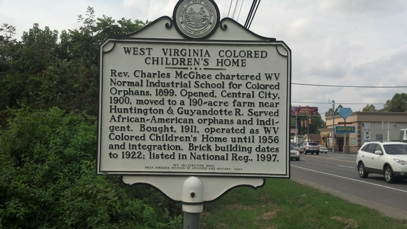 W.V. Colored Children's Home Historic Marker