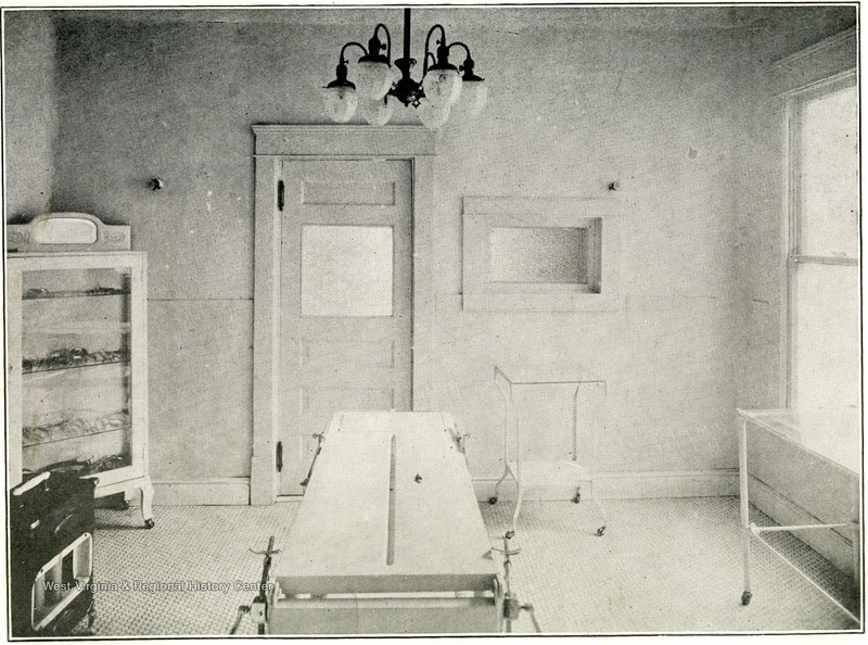 Operating Room of Barnett Hospital, 1919