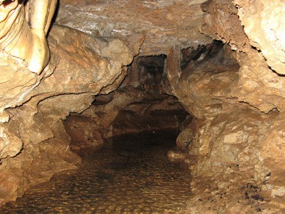 Current River Cavern got its name for the river that runs in it.