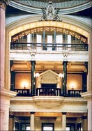 A look inside the new capitol building.