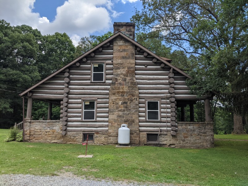 Left side of superintendent's house