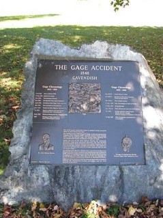 This is a plague in remembrance of the Gage Accident.