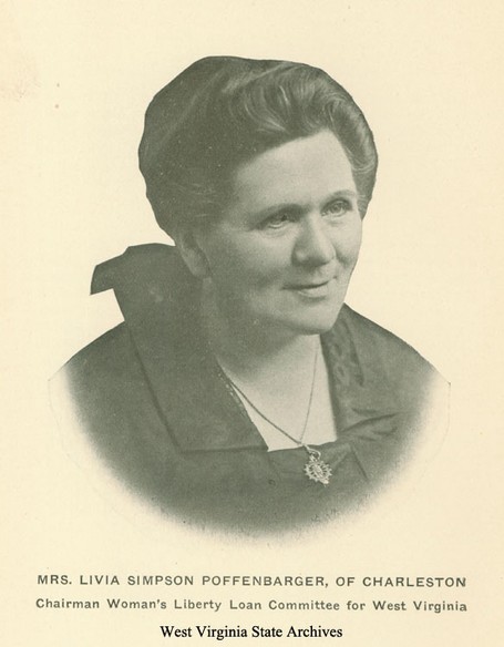 Livia Simpson Poffenbarger (1862-1937) was active in Republican politics, ran her own newspaper, published several books, and worked to preserve the history of the Battle of Point Pleasant.