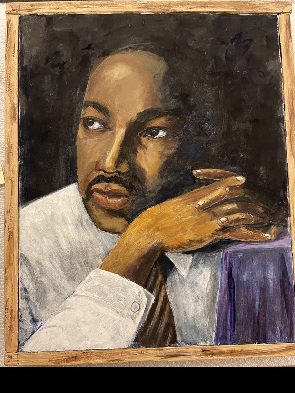 Painting of Martin Luther King Jr.