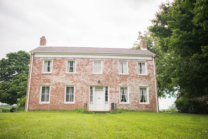 The Huffaker Family's brick home seen today. 