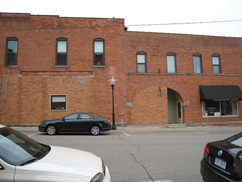 Masonic Block, south elevation, 2010