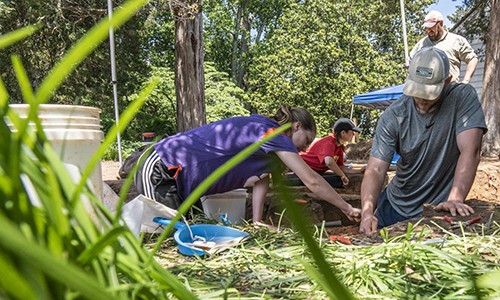 Archaeological Field School at Fort Hill