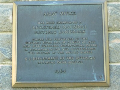 Registered historic landmark plaque 