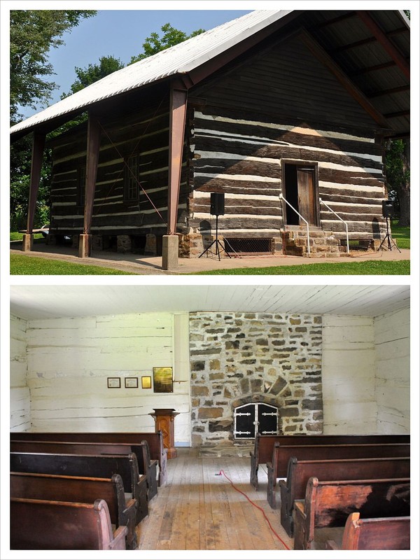 The McKendree Chapel was built in 1819 and is the oldest extant Protestant church west of the Mississippi River.