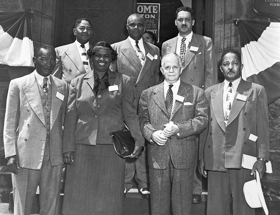 Juanita Craft and NAACP leaders