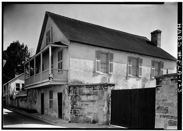 East (front) and north sides, 1958. Credit: Jack E. Boucher