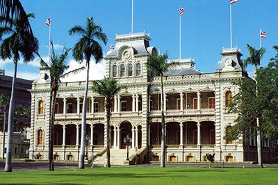 Today, Iolani Palace, located in Honolulu, Hawaii, has been restored to provide a historical representation of what the palace looked like when it was built.