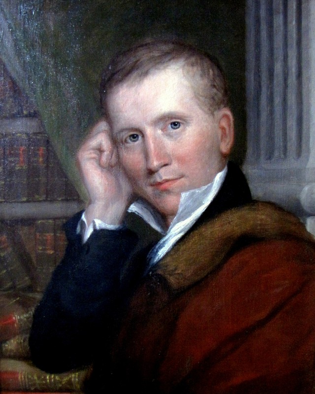 Portrait of Hamilton Eliot Perkins as a young man.