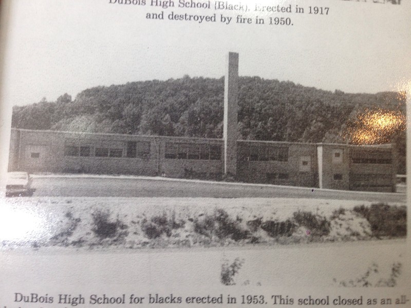 Mt. Hope High School, originally DuBois High School.