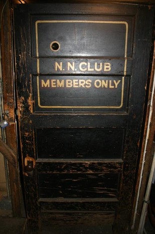Original N.N. Club door