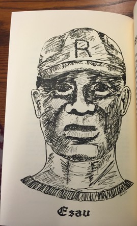 Illustration of Esau Brooks from 1957. (Source: Race & Racism Project)