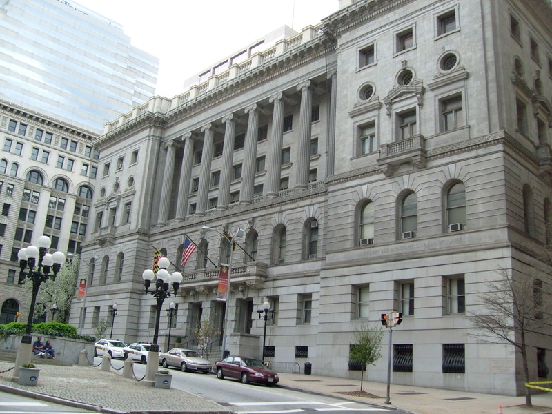 Clarence M. Mitchell, Jr. Courthouse - East Entrance 