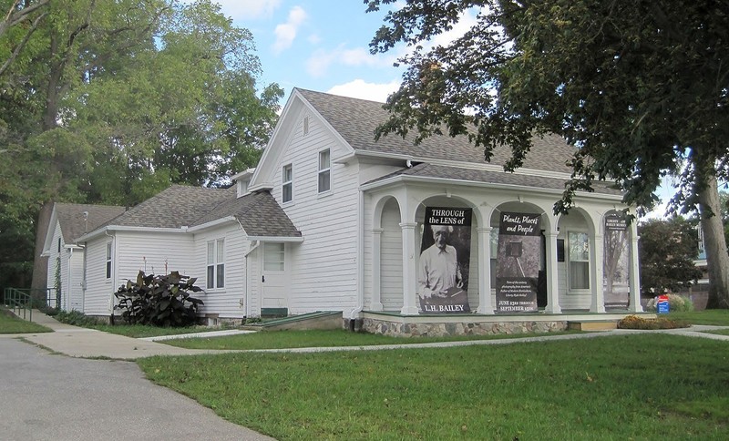 The Liberty Hyde Bailey Museum is the birthplace of its namesake, the father of modern horticulture.