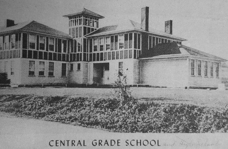 The first high school classes were held in the Central Grade School, located across the street where Buffalo Elementary School now stands.