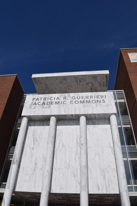 Entrance to the Academic Commons from Route 13