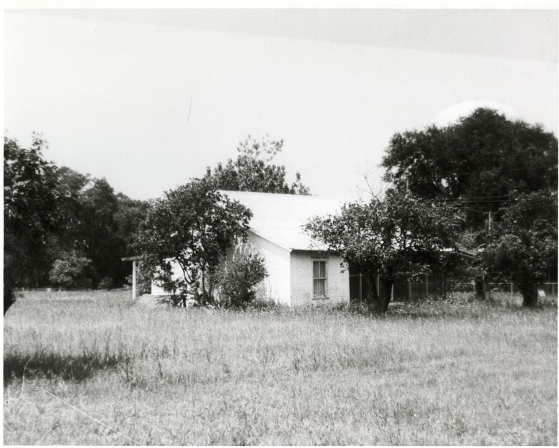 Moore House on original site, Dunedin, Florida, September 1980. 