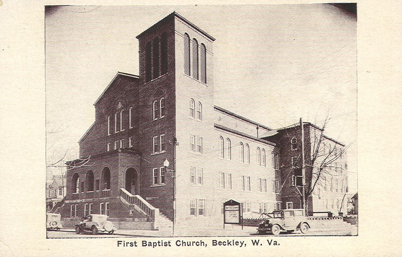 The current building shortly after its completion in 1929. Image obtained from the Florida Baptist Historical Society.